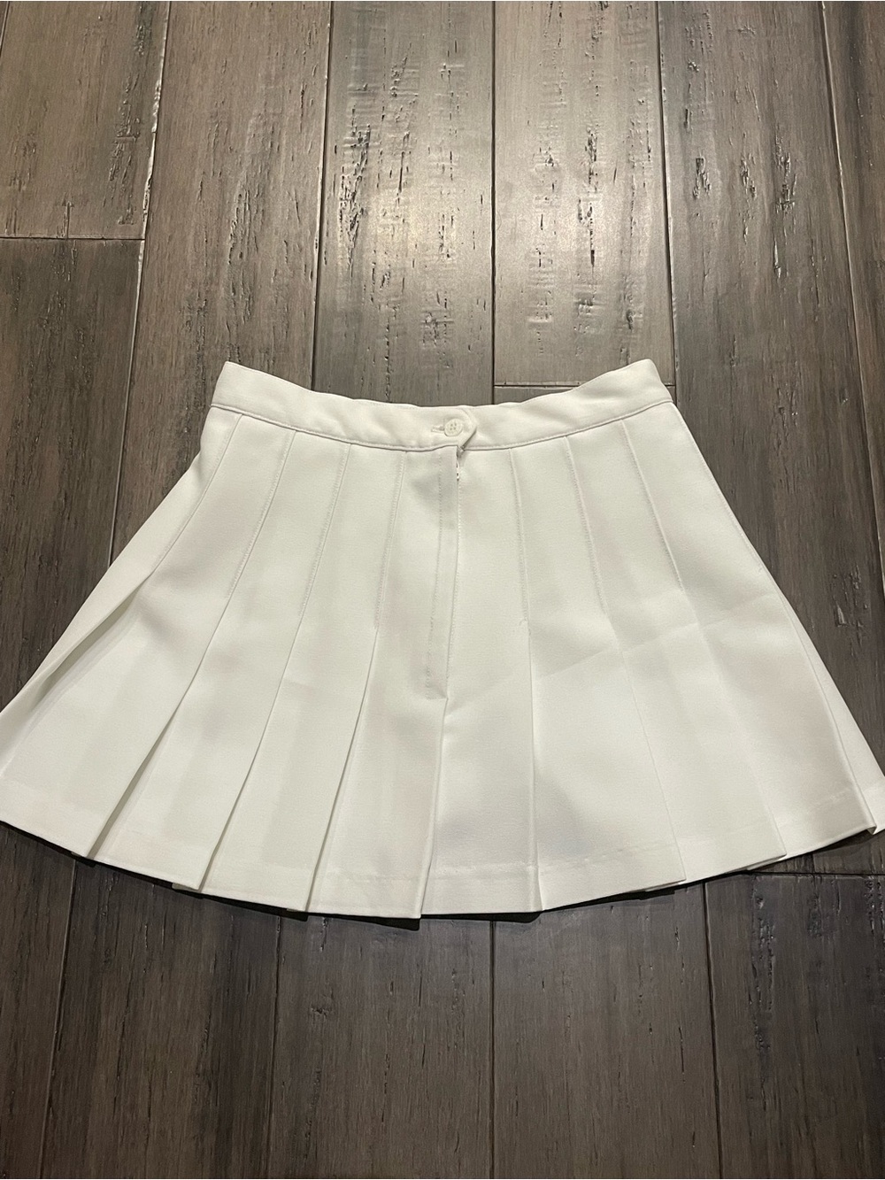 Vintage HEAD Sportswear Women’s White Pleated Tennis Skirt Size L Retro 90s